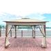 11 x 11Ft Outdoor Pop-Up Gazebo Canopy with Removable Zipper Netting