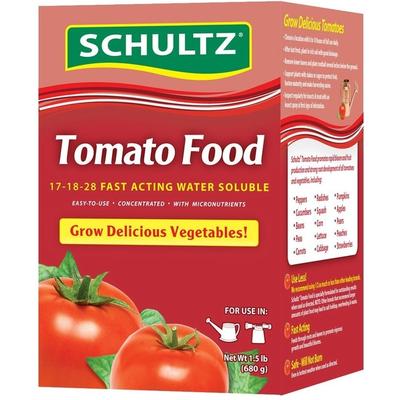 Schultz SPF70370 Fast Acting Water Soluble Tomato Food, 17-18-28, 1.5 lbs