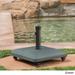 Hayward Black Steel Umbrella Base Holder by Christopher Knight Home