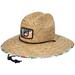 Men's Avid Natural Fish Flora Sundaze Straw Hat
