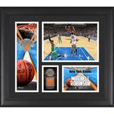 Mitchell Robinson New York Knicks 15'' x 17'' Collage with a Piece of Team-Used Ball