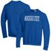 Men's Champion Blue Morehead State Eagles Eco Powerblend Pullover Sweatshirt