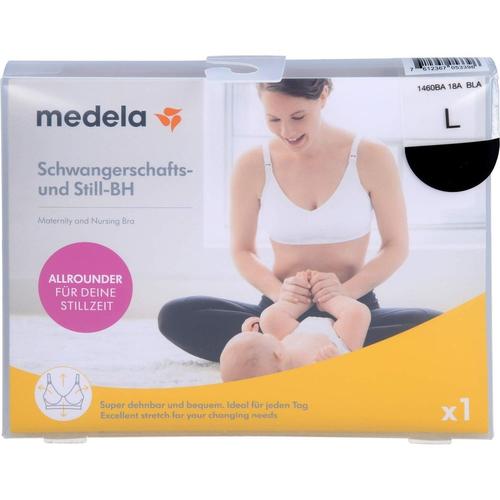 MEDELA – Schwangerschafts- u.Still-BH L schwarz Stillzeit & Wochenbett