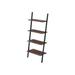 FY Home Studio 59.1" H x 25.2" W x 13.8" D Ladder Shelves Wood/Steel in Brown/Gray | 59.1 H x 25.2 W x 13.8 D in | Wayfair HV4BF3LS