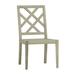 Summer Classics Haley Patio Dining Side Chair w/ Cushions Wood in Brown | 36.25 H x 20.75 W x 24.75 D in | Wayfair 294727+C2654325N