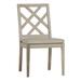 Summer Classics Haley Patio Dining Side Chair w/ Cushions Wood in Brown | 36.25 H x 20.75 W x 24.75 D in | Wayfair 294727+C265101W101