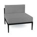 Summer Classics Elegante Patio Chair w/ Cushions in Black | 26 H x 28.25 W x 28.25 D in | Wayfair 425797+C676H6258N