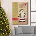 The Holiday Aisle® Flag Joy Premium Gallery Wrapped Canvas - Ready To Hang Canvas, Solid Wood in Black/Blue/Green | 27 H x 18 W x 1 D in | Wayfair