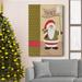 The Holiday Aisle® Flag Peace Premium Gallery Wrapped Canvas - Ready To Hang Canvas, Solid Wood in Black/Blue/Green | 12 H x 8 W x 1 D in | Wayfair
