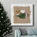 The Holiday Aisle® Angel-Premium Gallery Wrapped Canvas - Ready To Hang Metal in Black/Blue/Green | 40 H x 40 W x 1 D in | Wayfair