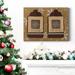 The Holiday Aisle® Tags- Premium Gallery Wrapped Canvas - Ready To Hang Metal in Black/Blue/Green | 40 H x 30 W x 1 D in | Wayfair