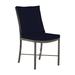 Summer Classics Monaco Patio Dining Side Chair w/ Cushions, Linen in Gray | 36.5 H x 19.5 W x 25 D in | Wayfair 342131+C3876455W6455