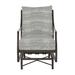 Summer Classics Monaco Patio Chair w/ Cushions in Gray | 36.75 H x 26 W x 34.25 D in | Wayfair 342531+C389H4325W4325