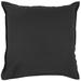 Eider & Ivory™ Faine Cotton Throw Pillow Polyester/Polyfill/Cotton in Black | 20 H x 20 W x 6.25 D in | Wayfair E48C6321080B42089CBCBFB7462EACCE