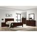 Picket House Furnishings Ellington King Panel 5PC Bedroom Set in Cherry