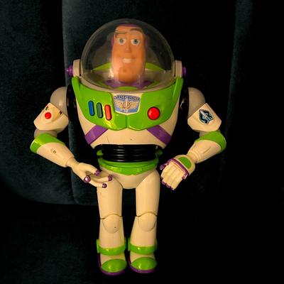 Disney Toys | Disney Pixar Toy Story Action-Chop Buzz Lightyear | Color: Green/White | Size: Osbb