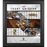 Trent Grisham San Diego Padres Framed 15" x 17" Stitched Stars Collage