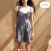 Madewell Dresses | Madewell Tie Front Chambray Dress | Color: Blue | Size: 0