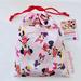 Disney Accessories | Disney Minnie & Daisy Drawstring Bag | Color: Pink | Size: 8.25” X 10.62”