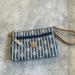 Giani Bernini Bags | Nwot Giani Bernini Logo Block Signature Wristlet Clutch Purse Bag - Blue | Color: Blue/White | Size: Os