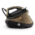 Tefal GV9820G0 High Pressure Steam Generator Iron with Smart LED Light, 750g/min Steam Boost, 9 Bar Pressure, Horizontal and Vertical Steaming, GV9820 Pro Express Vision, Black & Gold
