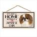 Imagine This Company It's Not a Home without Our Japanese Chin Wood Breed Sign in Brown | 7 H x 10 W x 0.5 D in | Wayfair D6058