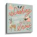 The Holiday Aisle® Reindeer Holiday IV Gallery Wrapped Canvas in Gray/Red | 10 H x 10 W x 2 D in | Wayfair BA7A69658EB44971A96398E304D43C26