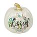 The Holiday Aisle® Blessed Pumpkin Ceramic | 10.1 H x 10.2 W x 10.4 D in | Wayfair C5E4C4FCBFCE4E08A1AD0580BF6146FD
