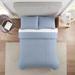 Serta Simply Comfort Solid Quilt Set Polyester/Polyfill/Microfiber in Blue | Queen Quilt | Wayfair 14013000309