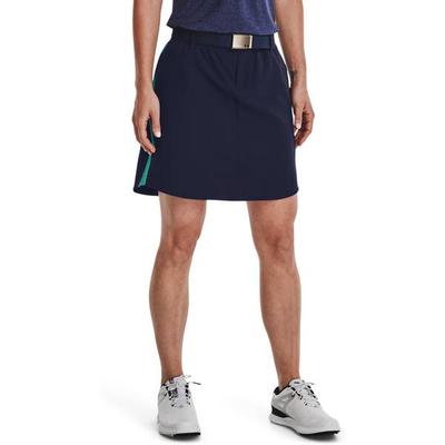 UNDER ARMOUR Damen Shorts Links Woven Skort, Größe 6 in Blau