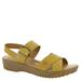 Born Aida Sandal - Womens 10 Yellow Sandal Medium