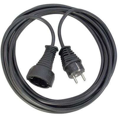 1165460 Strom Verlängerungskabel Schwarz 10.00 m H05VV-F 3G 1,5 mm² - Brennenstuhl Image
