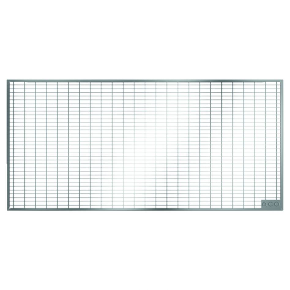 ACO Maschenrost für 4-seitiges Aufstockelement Stahl verzinkt begehbar, 2000x700 mm, Masche 30/10 Image