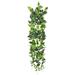 Artificial Pothos Ivy Leaf Vine Hanging Plant Greenery Foliage Bush 51in - 51" L x 12" W x 6" DP