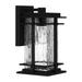 McAlister 1-Light Earth Black Outdoor Wall Lantern