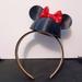 Disney Accessories | 3d Printed Minnie Mouse Ear Hat | Color: Black/Red | Size: Os