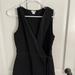 J. Crew Dresses | Jcrew Black Wrap Dress | Color: Black/Tan | Size: M