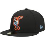 Men's New Era Black Inland Empire 66ers Authentic Collection Team 59FIFTY Fitted Hat