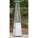 Living Accents 40000 BTU Propane patio heater, Stainless Steel in Gray | 12.4 H x 21.3 W x 53.5 D in | Wayfair SRPH98