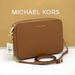 Michael Kors Bags | Michael Kors Jet Set Travel Large East West Chain Crossbody Bag Luggage | Color: Brown/Gold | Size: Large