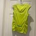 Athleta Tops | Athlete Cinched Sleeveless Athletic Yoga Top Sz Small With Zippers | Color: Green/Yellow | Size: Xs