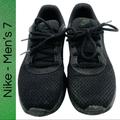 Nike Shoes | Nike Mens Tanjun Sneakers | Color: Black | Size: 7