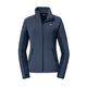 Schöffel Damen Fleece Jacket Lodron L, atmungsaktive Fleecejacke aus 4-Wege-Stretch, Funktionsjacke mit Body-Mapping Technologie und Original ÖSV Logos, navy blazer, 48