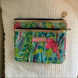 Lilly Pulitzer Accessories | Guc Set Of 2 Lilly Pulitzer Bags | Color: Blue/Green | Size: Os