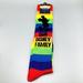 Disney Accessories | Disney One Disney Family Rainbow Knee Hi Size 9-11 Socks | Color: Blue/Red | Size: 9-11