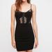 Free People Dresses | Intimately Free People "Piece Of Me" Bodycon Dress | Color: Black | Size: S