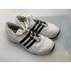 Adidas Shoes | Adidas Traxion Golf Shoes Womens Size 8 White & Black Waterproof Soft Spikes | Color: Black/White | Size: 8
