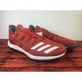 Adidas Shoes | Mens Adidas Speed Trainer 4 Baseball Turf Shoes Red White G27680 Sz 14 Nwt | Color: Red/White | Size: 14