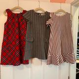 Zara Dresses | Formal 5-6t Dresses | Color: Gray/Red | Size: 6g