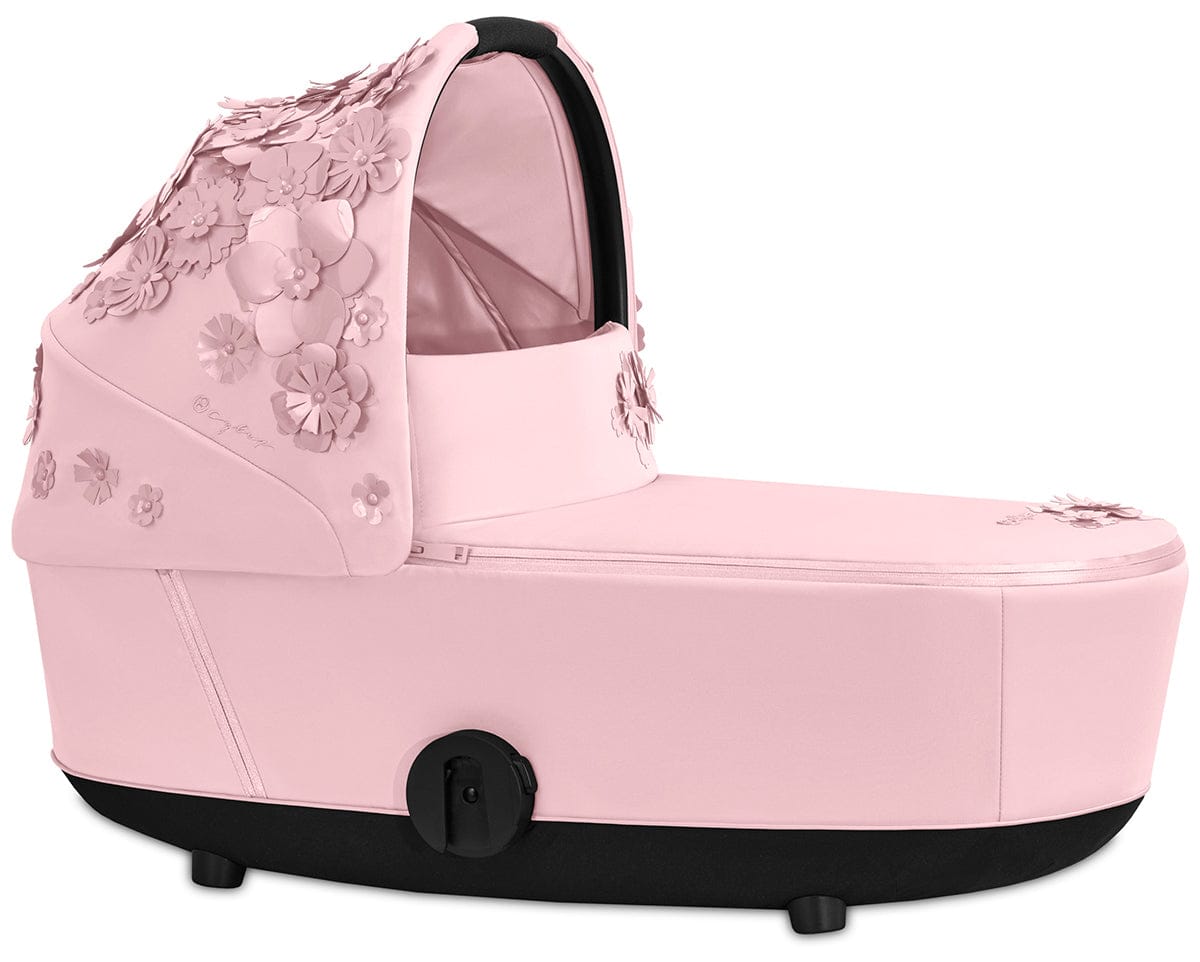 Cybex OPEN BOX Mios Lux Carry Cot - Simply Flowers - Pale Blush